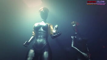 3D animated hentai with big dick creampie action