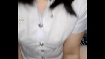 Beautiful university student from Thailand gets the best cum inside her vagina